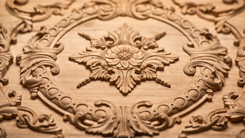 carved decorative wood mouldings 