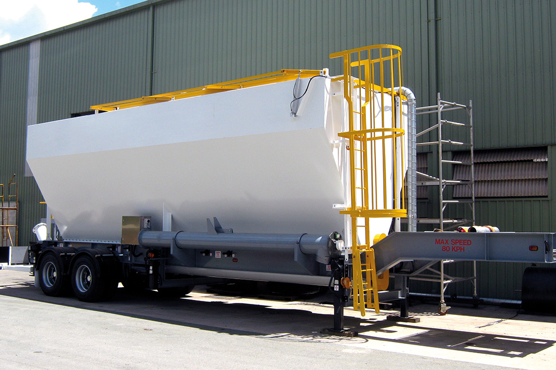 Ramage Of Mobile Silos For Industrial Use